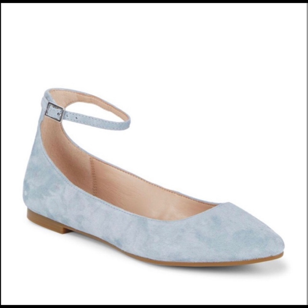 BCBG Generation Kid Suede Cornflower Flats